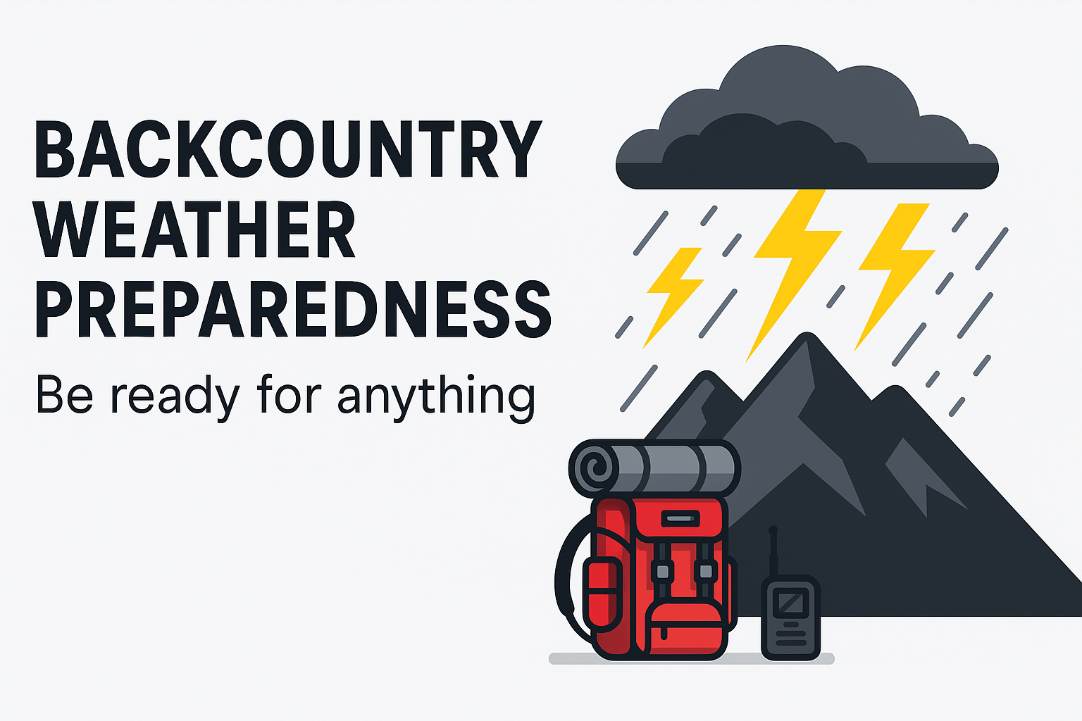 Weather Preparation for Hiking & Camping