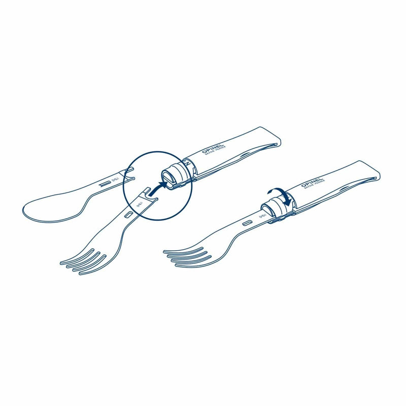 Load image into Gallery viewer, Opinel Picnic + Cutlery Set