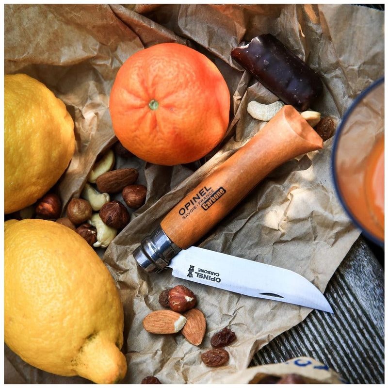 Load image into Gallery viewer, Opinel No. 08 Carbon Steel Folding Knife