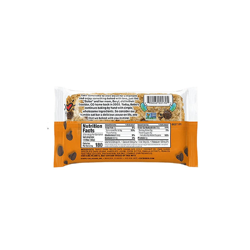 Load image into Gallery viewer, Bobos Oat Bars Peanut Butter Chocolate Chip