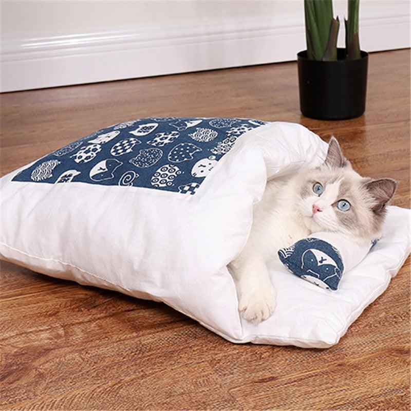 Load image into Gallery viewer, Cozy Cave Cat Bed by Dog Hugs Cat