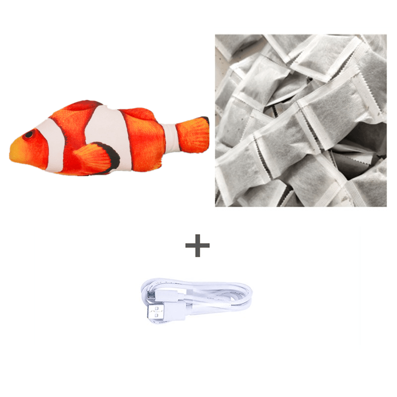 Load image into Gallery viewer, Electric Fish Funpal - Interactive Toy For Cats by Dog Hugs Cat