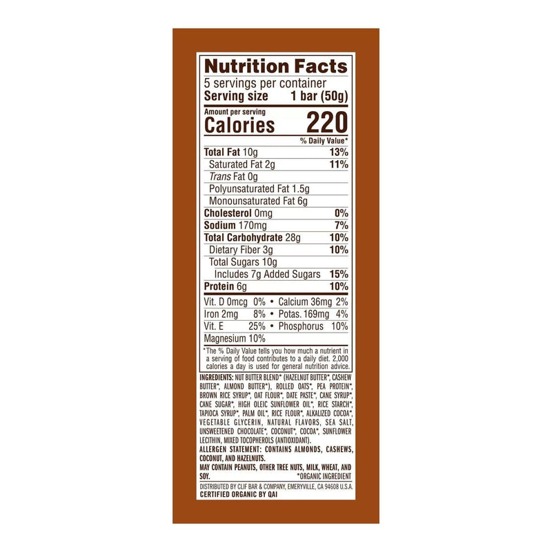Load image into Gallery viewer, Clif Nut Butter Chocolate & Hazelnut Butter