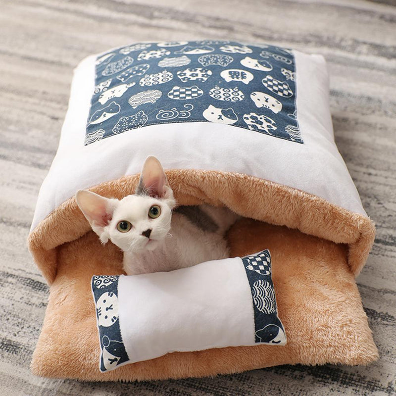 Load image into Gallery viewer, Cozy Cave Cat Bed by Dog Hugs Cat