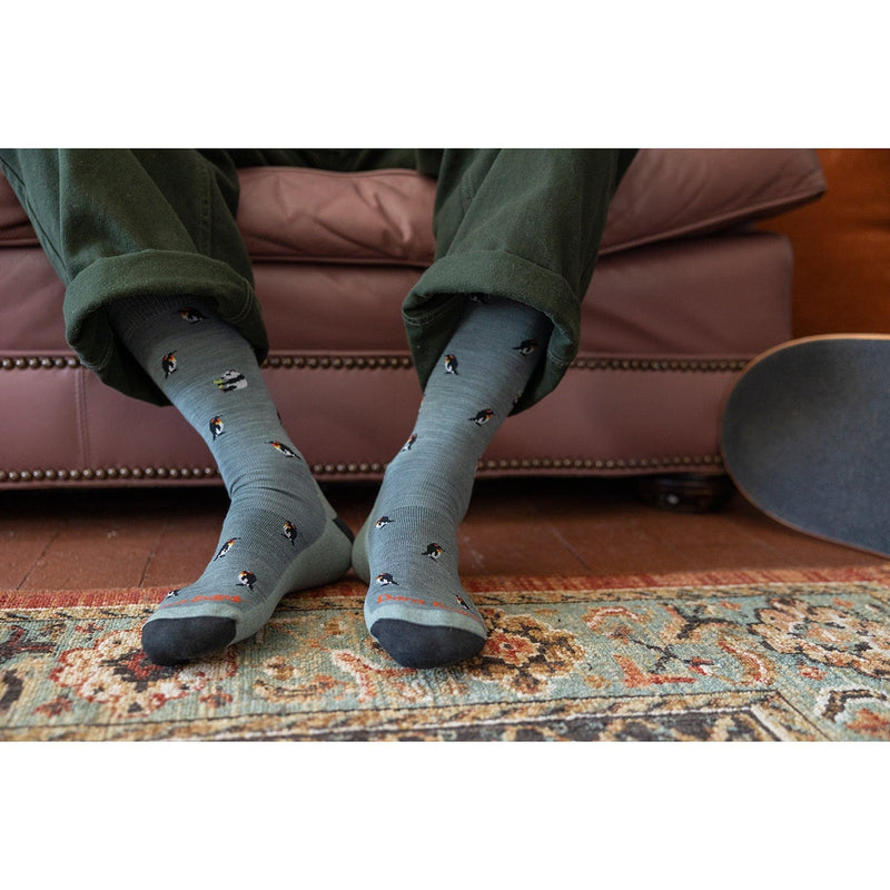Load image into Gallery viewer, Darn Tough Panda-monium Crew Lightweight with Cushion Men's Socks
