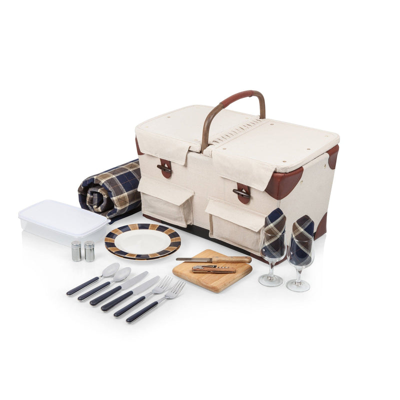 Load image into Gallery viewer, Pioneer Picnic Basket by Picnic Time Family of Brands