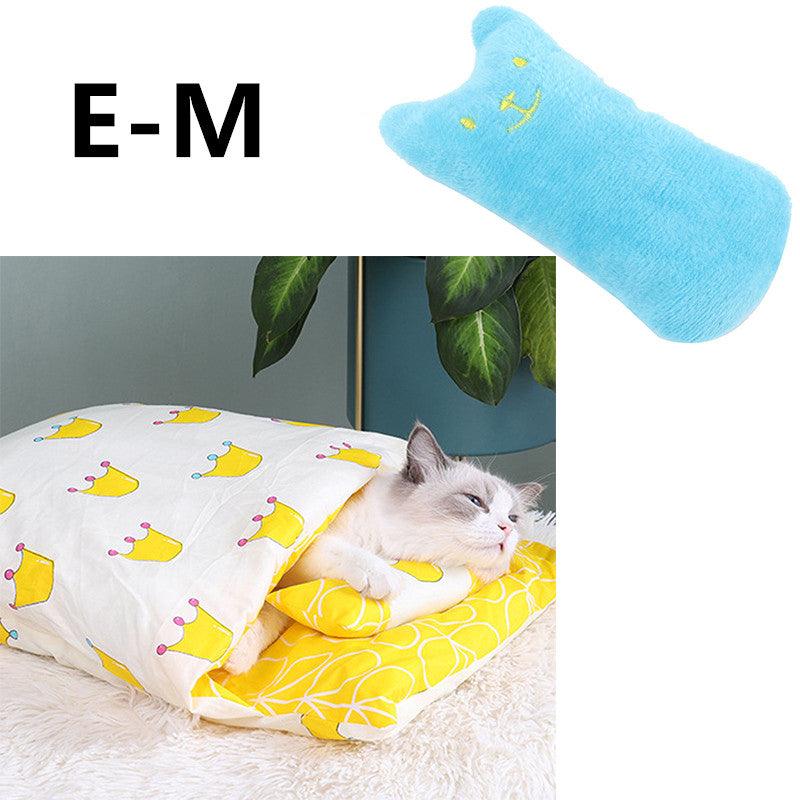 Load image into Gallery viewer, Cozy Cave Cat Bed by Dog Hugs Cat