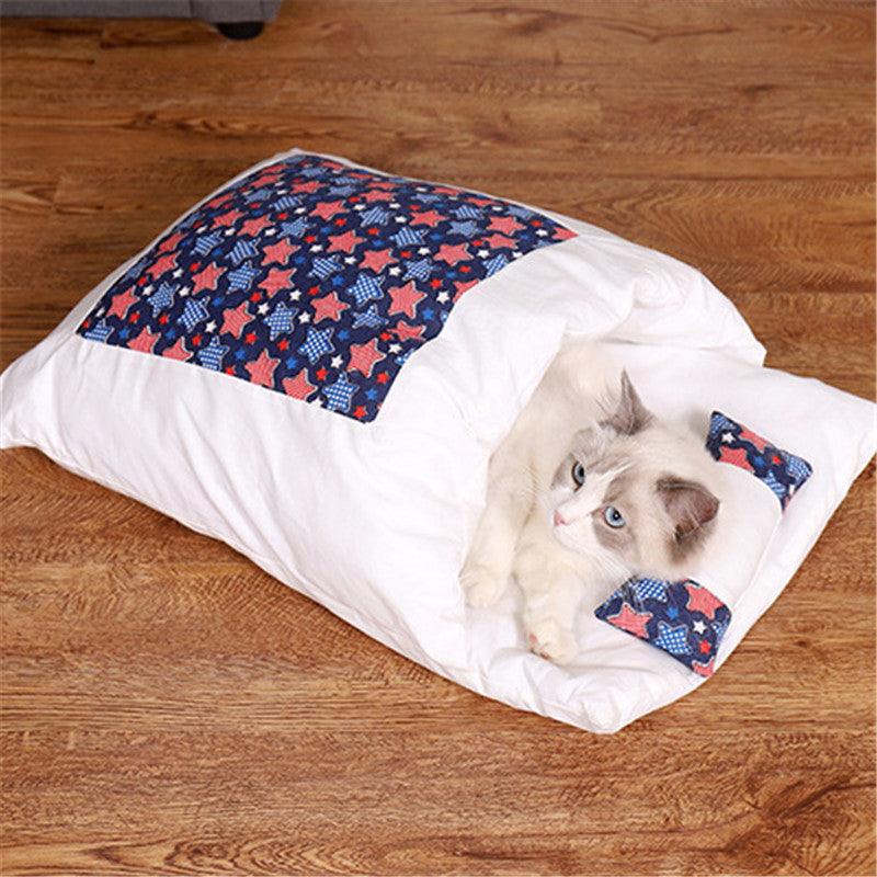 Load image into Gallery viewer, Cozy Cave Cat Bed by Dog Hugs Cat