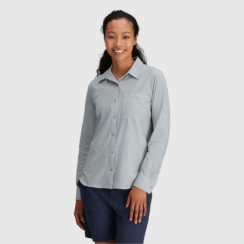 Load image into Gallery viewer, Outdoor Research Women&#39;s Astroman Long Sleeve Sun Shirt
