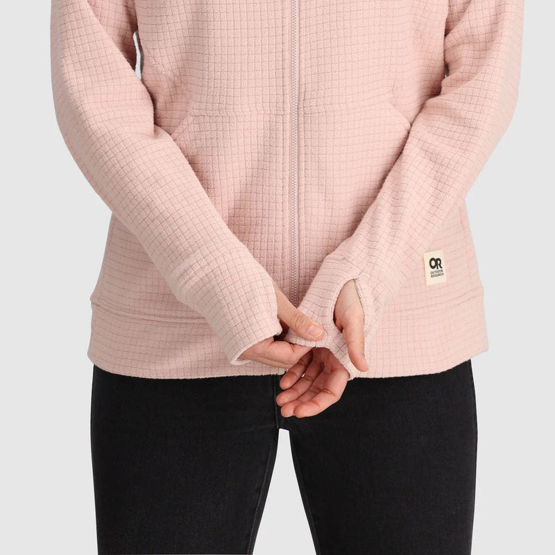 Load image into Gallery viewer, Outdoor Research Women's Mega Trail Mix Fleece Full Zip Hoodie