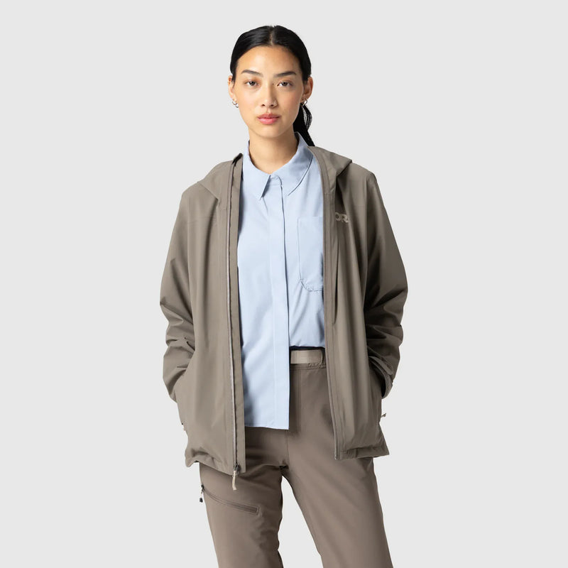 Load image into Gallery viewer, Outdoor Research Women’s Stratoburst Stretch Rain Jacket