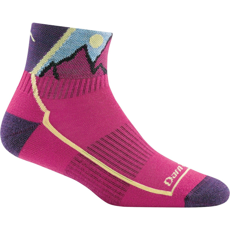 Load image into Gallery viewer, Darn Tough Hiker Jr. 1/4 Lightweight With Cushion Socks