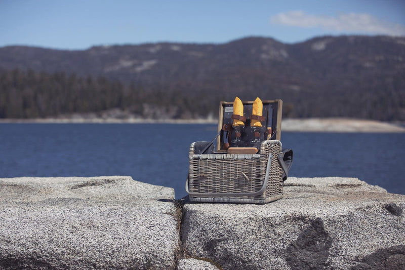 Load image into Gallery viewer, Kabrio Wine & Cheese Picnic Basket by Picnic Time Family of Brands