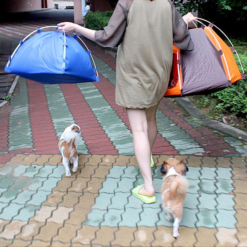 Load image into Gallery viewer, Cozy Haven: Portable Pet Tent For Indoor And Outdoor Adventures by Dog Hugs Cat