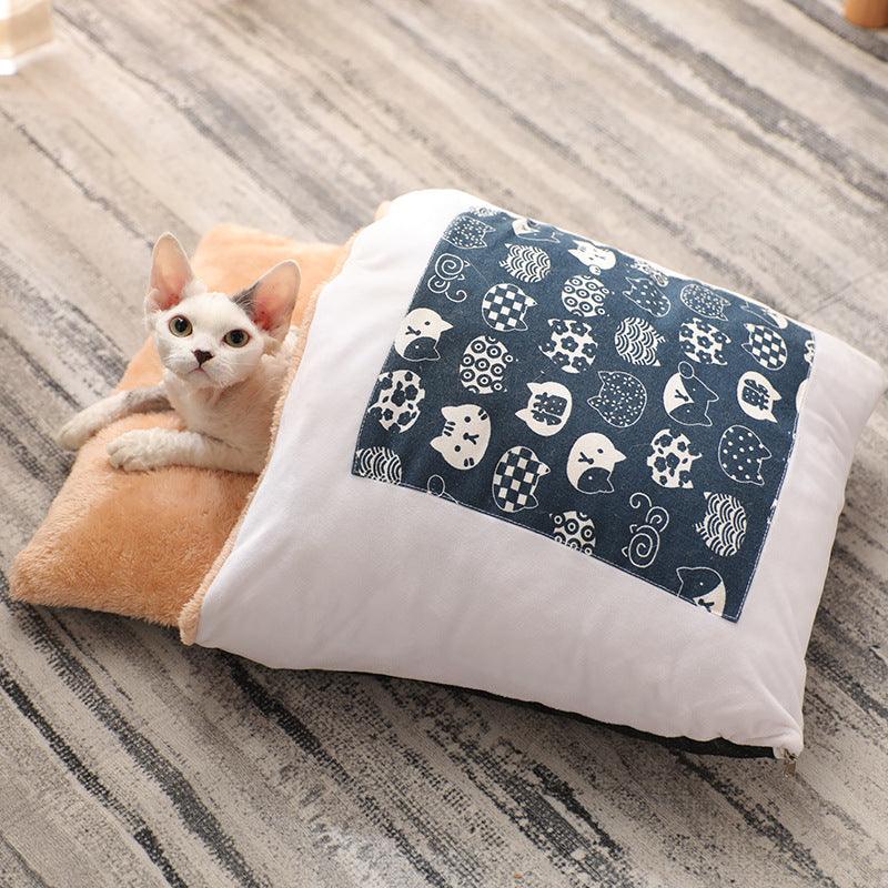 Load image into Gallery viewer, Cozy Cave Cat Bed by Dog Hugs Cat