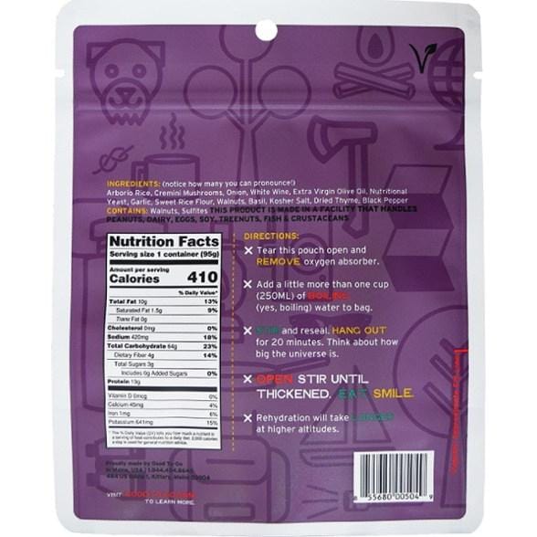 Load image into Gallery viewer, Good To-Go Herbed Mushroom Risotto - Single Serving