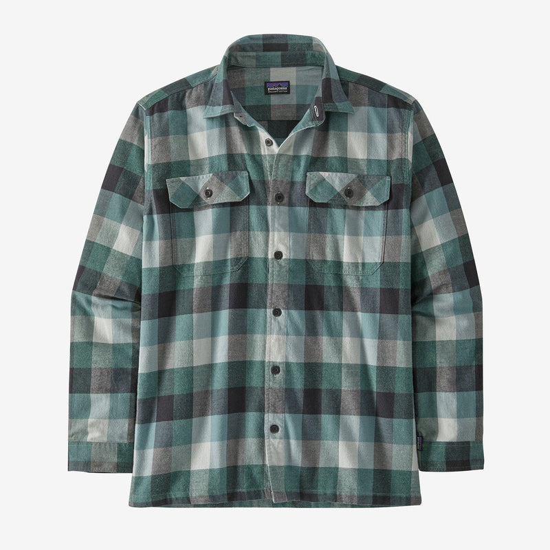 Load image into Gallery viewer, Patagonia Men's Long Sleeve Organic Cotton Midweight Fjord Flannel Shirt