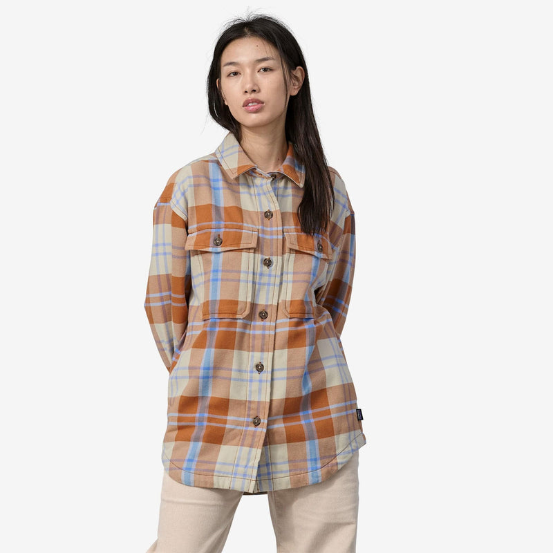 Load image into Gallery viewer, Patagonia Women's Heavyweight Fjord Flannel Overshirt
