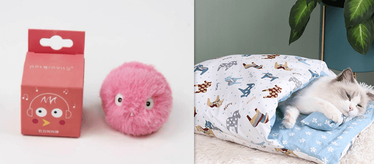 Load image into Gallery viewer, Cozy Cave Cat Bed by Dog Hugs Cat