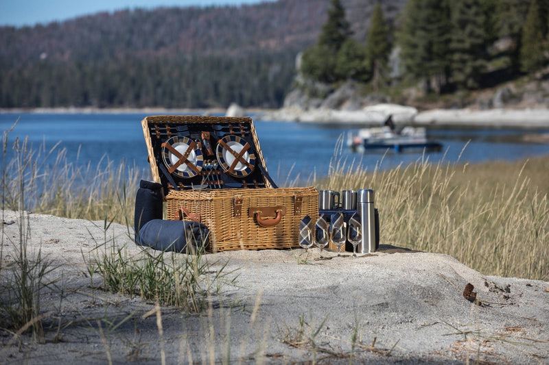 Load image into Gallery viewer, Windsor Picnic Basket by Picnic Time Family of Brands