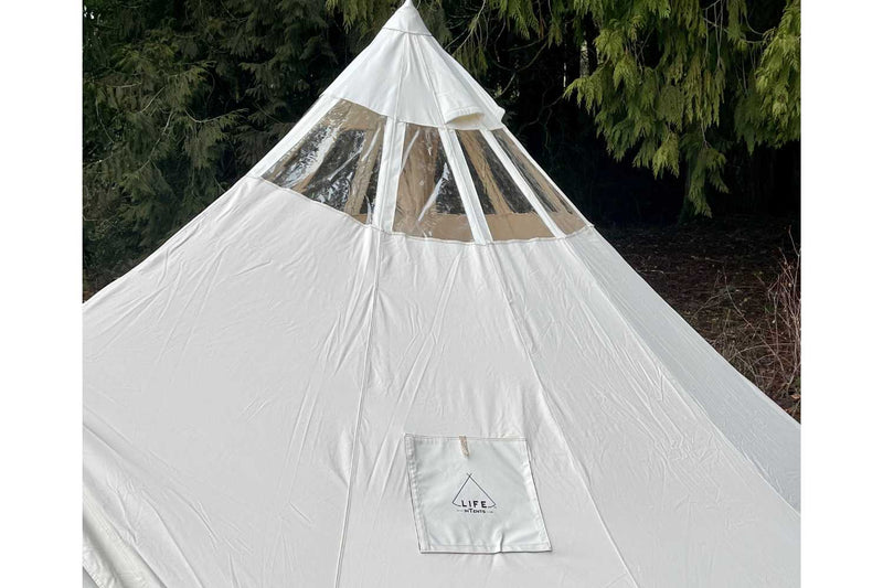 Load image into Gallery viewer, Life inTents 13' (4M) Stella Stargazing Canvas Tent