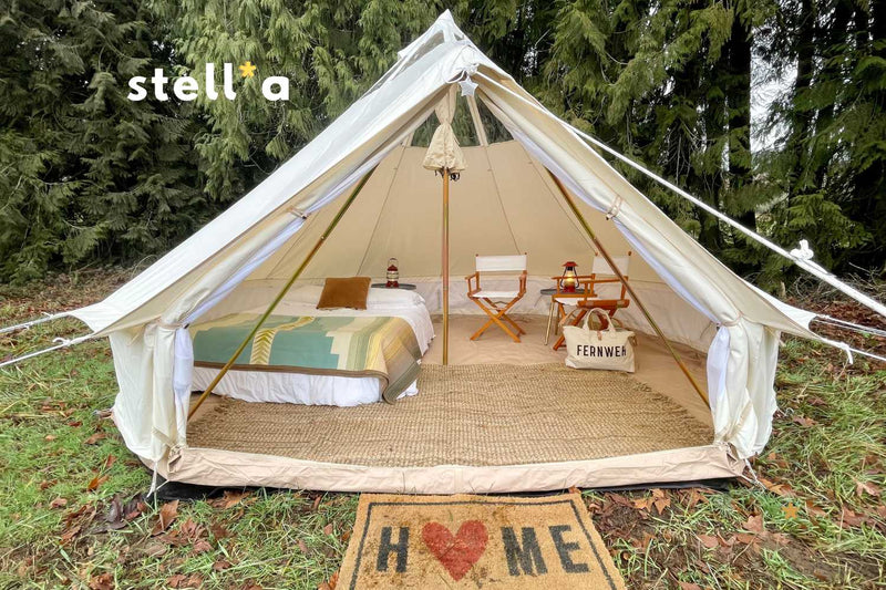 Load image into Gallery viewer, Life inTents 13' (4M) Stella Stargazing Canvas Tent