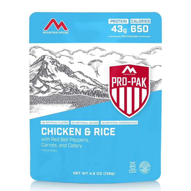 Load image into Gallery viewer, Mountain House Chicken &amp; Rice Pro Pak
