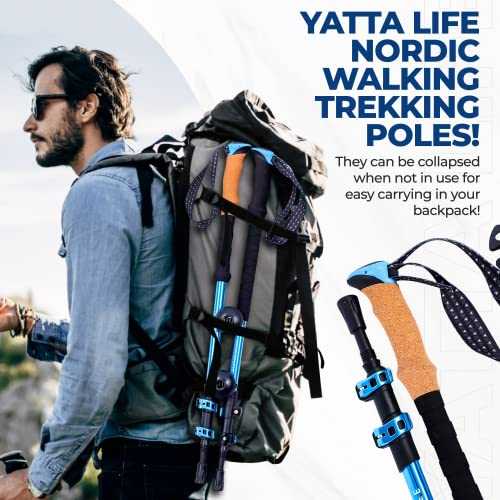 Load image into Gallery viewer, Yatta Life Adventure Pro Trekking Poles by YATTA