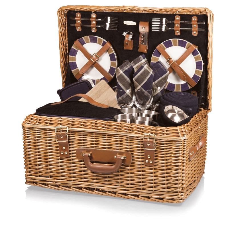 Load image into Gallery viewer, Windsor Picnic Basket by Picnic Time Family of Brands