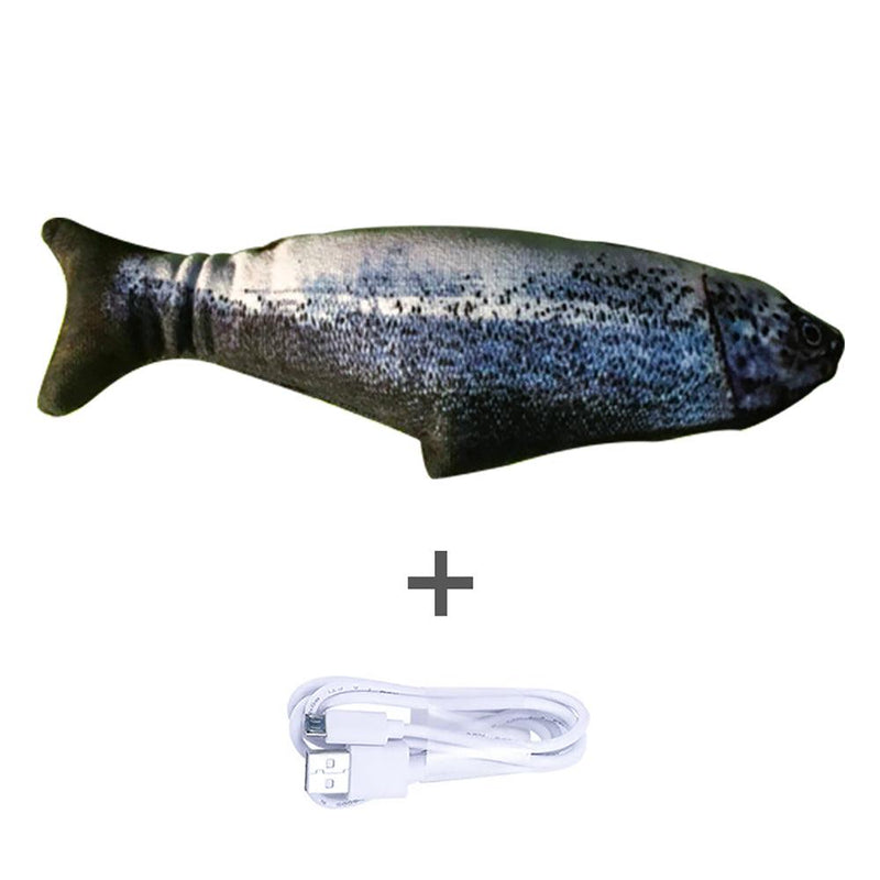 Load image into Gallery viewer, Electric Fish Funpal - Interactive Toy For Cats by Dog Hugs Cat