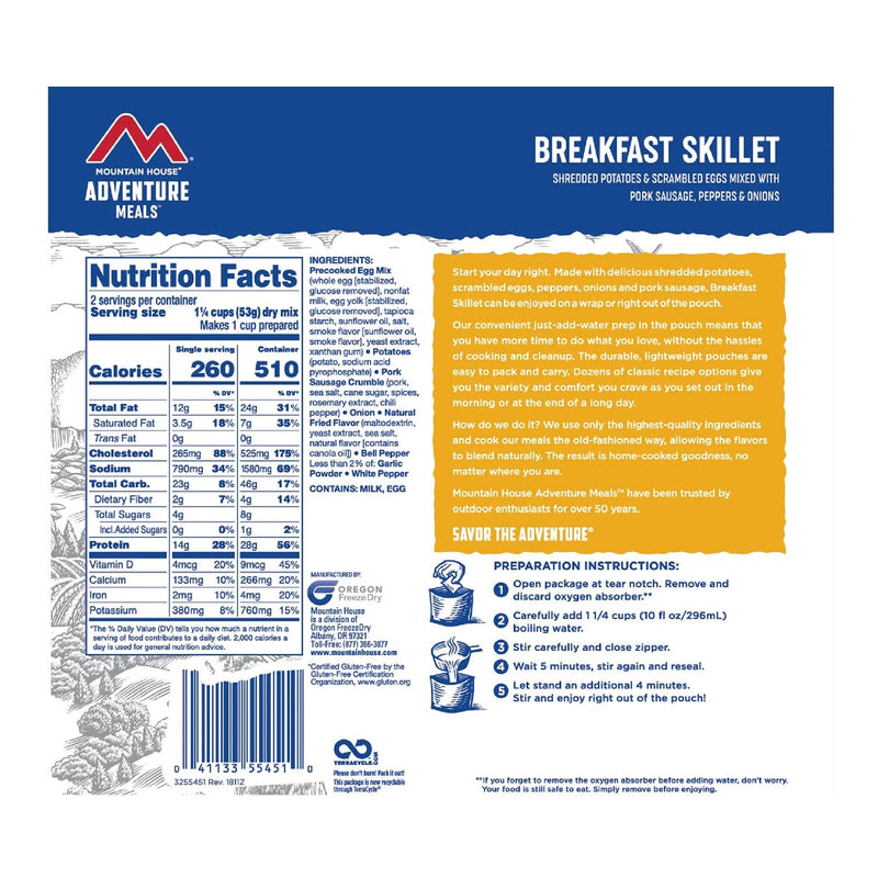 Load image into Gallery viewer, Mountain House Breakfast Skillet - Pouch