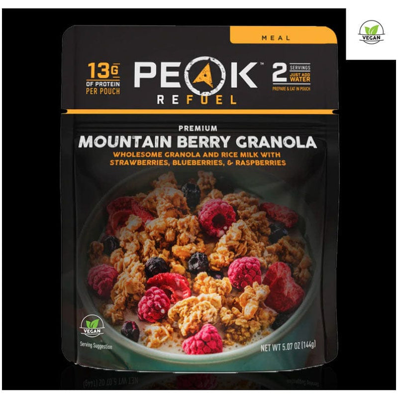 Load image into Gallery viewer, Peak Refuel Mountain Berry Granola (v)