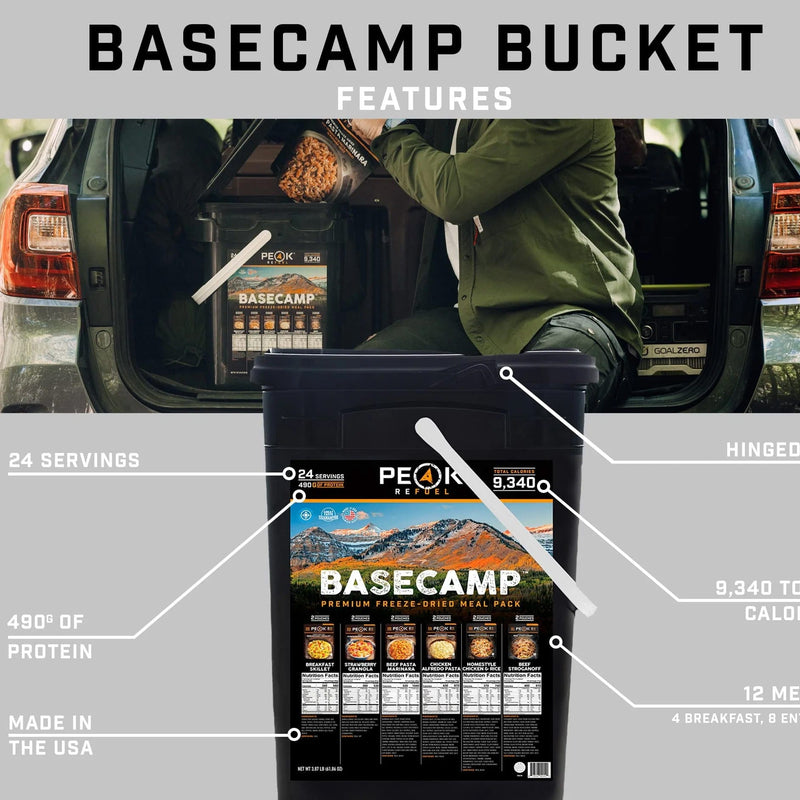 Load image into Gallery viewer, Peak Refuel Basecamp 3.0 Food Bucket