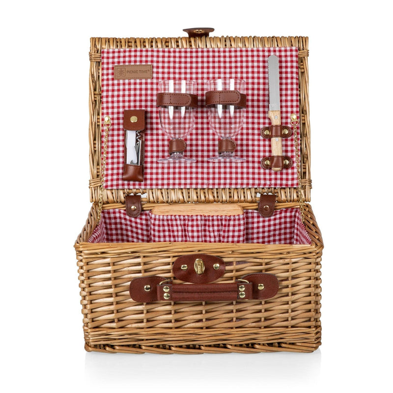 Load image into Gallery viewer, Classic Wine & Cheese Picnic Basket by Picnic Time Family of Brands