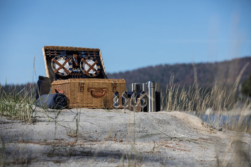 Load image into Gallery viewer, Windsor Picnic Basket by Picnic Time Family of Brands