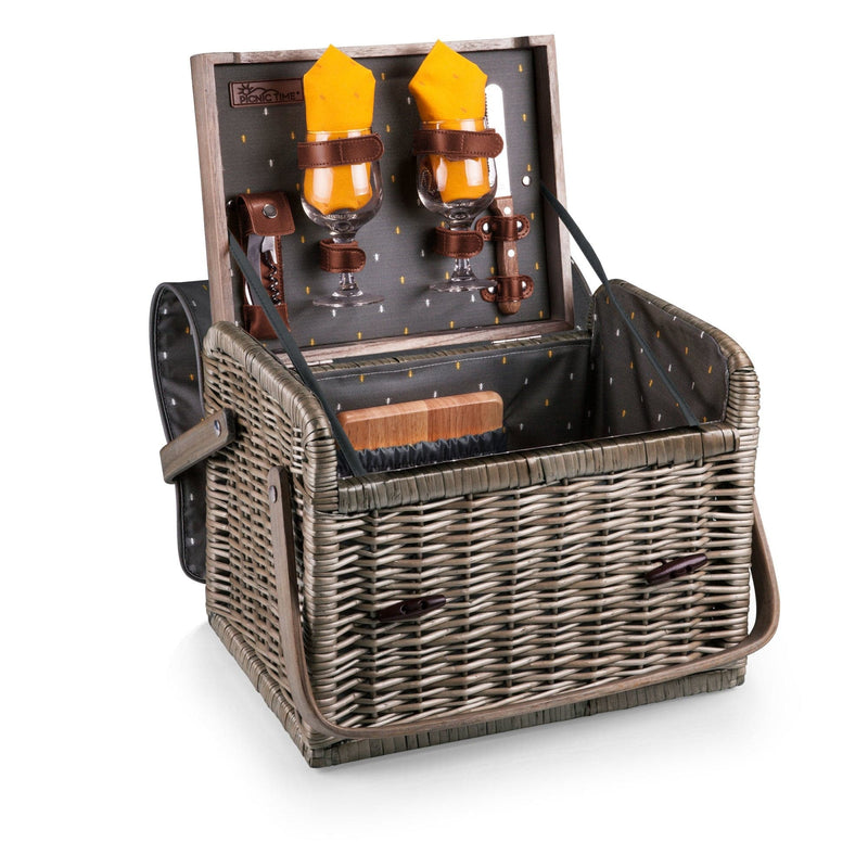 Load image into Gallery viewer, Kabrio Wine & Cheese Picnic Basket by Picnic Time Family of Brands