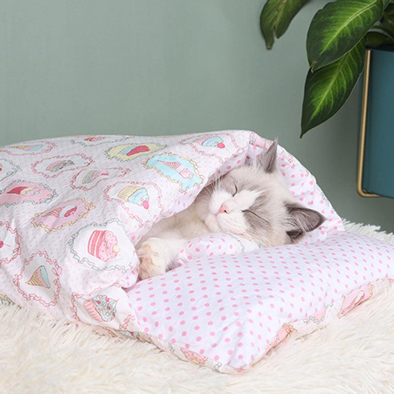 Load image into Gallery viewer, Cozy Cave Cat Bed by Dog Hugs Cat