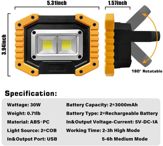 NightBuddy Portable Flood Light by NightBuddy.co