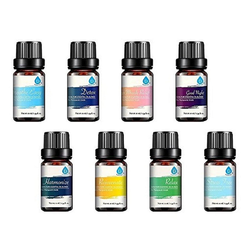 Load image into Gallery viewer, 11 Pack of 100% Pure Essential Aromatherapy Oils by Pursonic