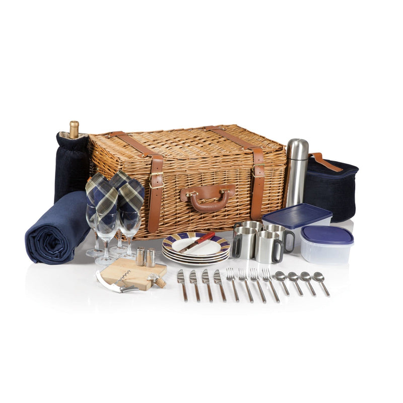 Load image into Gallery viewer, Windsor Picnic Basket by Picnic Time Family of Brands