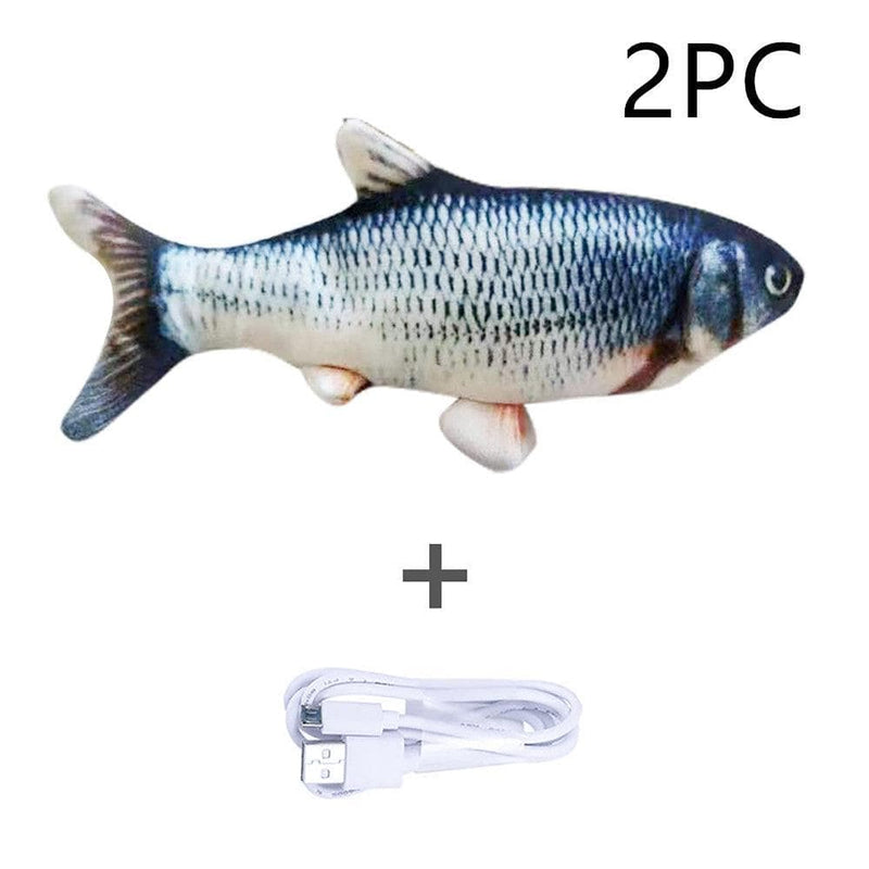 Load image into Gallery viewer, Electric Fish Funpal - Interactive Toy For Cats by Dog Hugs Cat