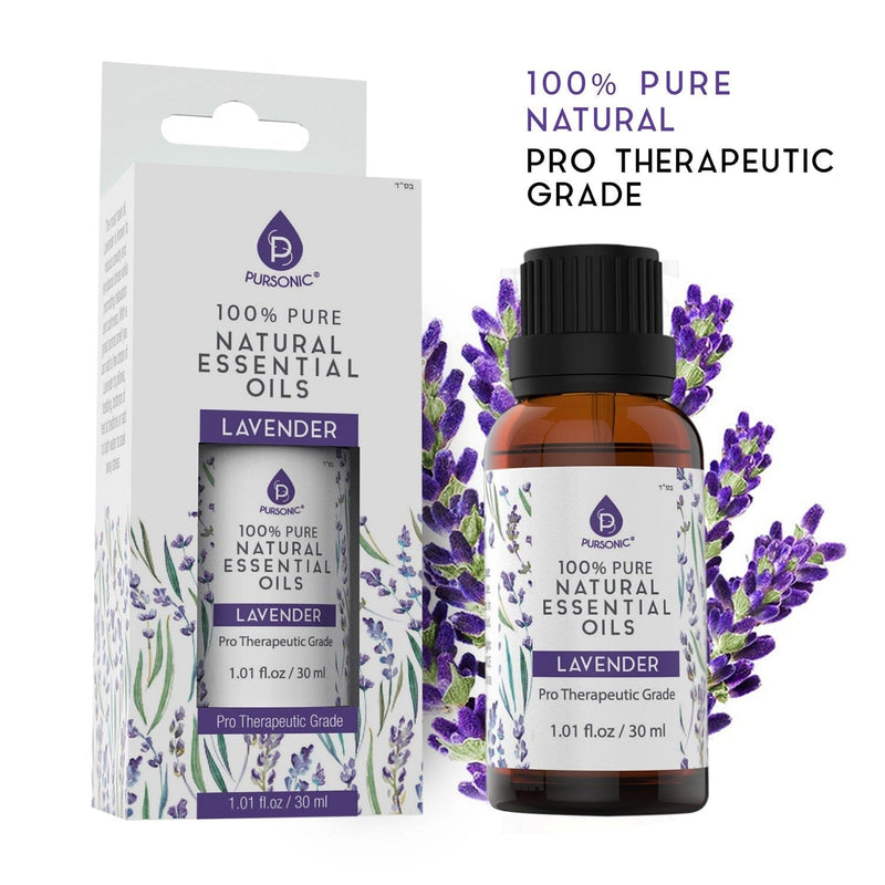Load image into Gallery viewer, 100% Pure & Natural Lavender Essential Oils by Pursonic