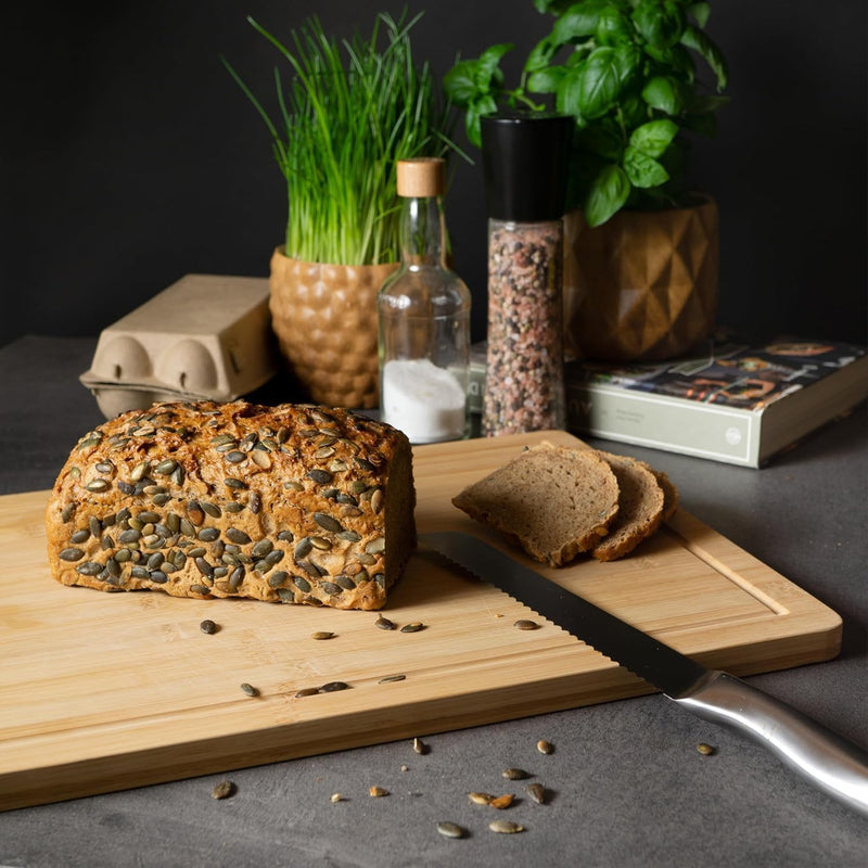 Load image into Gallery viewer, XXL Bamboo Cutting & Serving Board by Moritz & Moritz