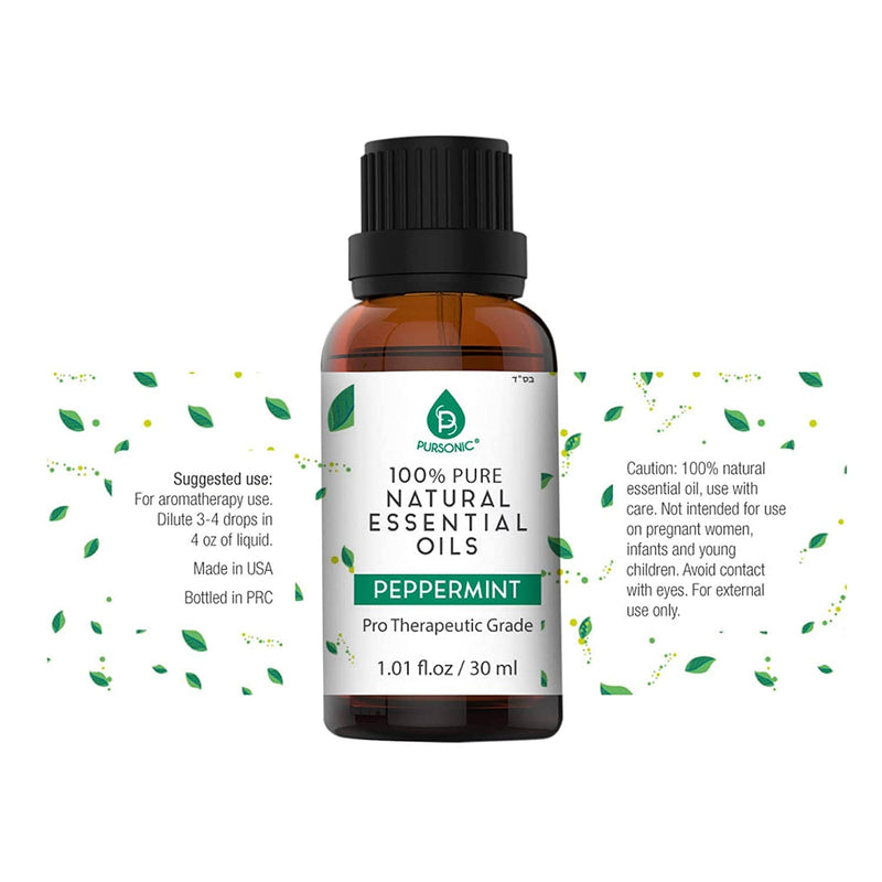 Load image into Gallery viewer, 100% Pure & Natural Peppermint Essential Oils by Pursonic
