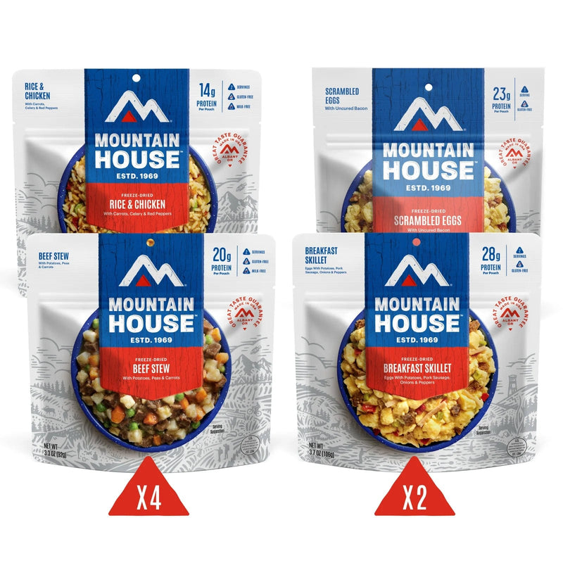 Load image into Gallery viewer, Mountain House Essential Meal Assortment Bucket