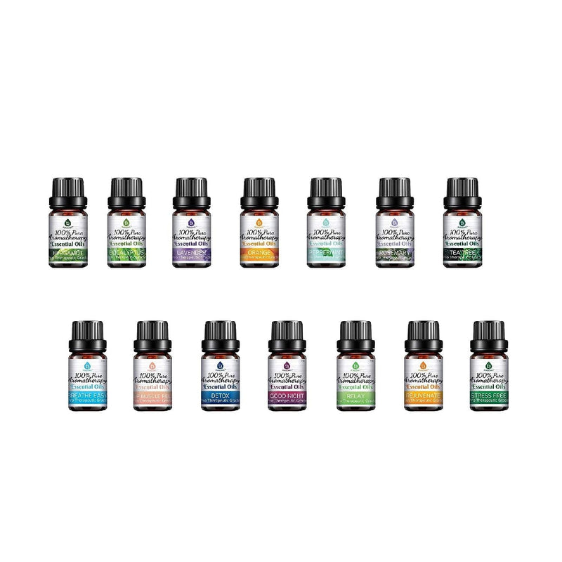 Load image into Gallery viewer, 16 Pack of 100% Pure Essential Aromatherapy Oils by Pursonic