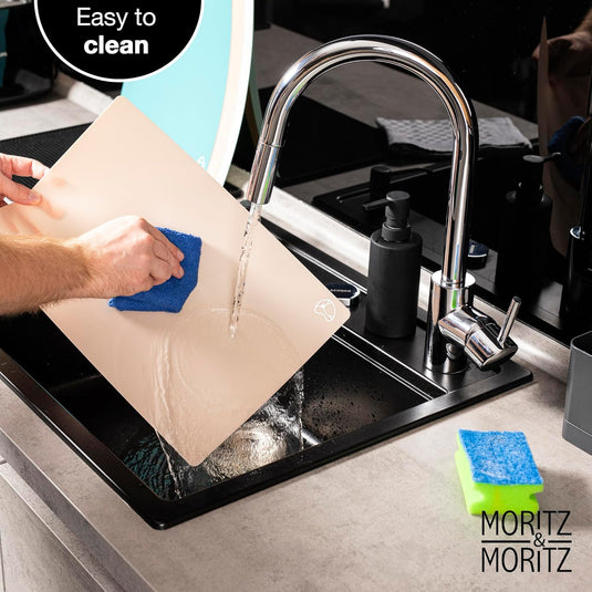 4-Pack Kitchen Cutting Mats by Moritz & Moritz