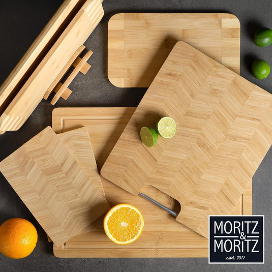 XXL Bamboo Cutting & Serving Board by Moritz & Moritz