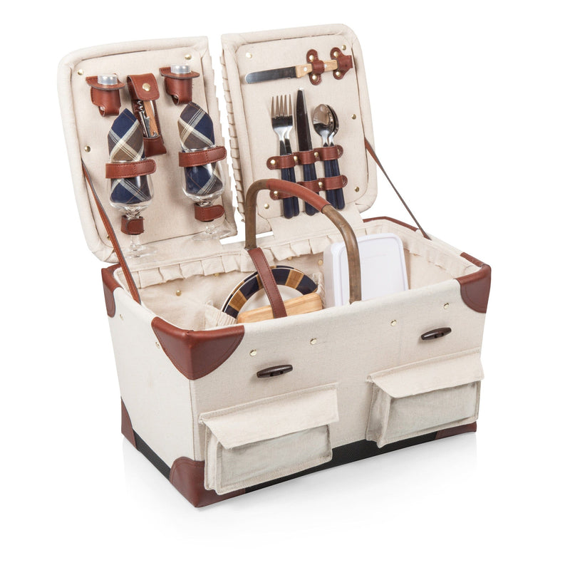 Load image into Gallery viewer, Pioneer Picnic Basket by Picnic Time Family of Brands