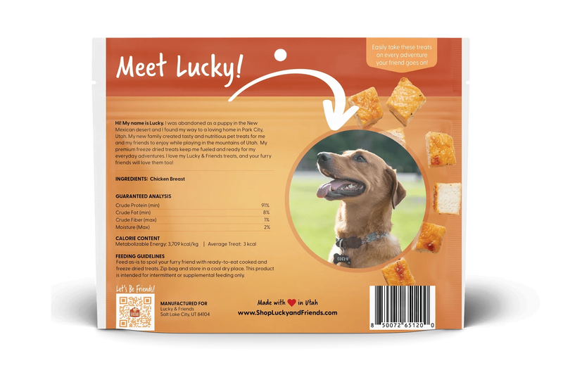 Load image into Gallery viewer, Lucky & Friends Chicken Breast Dog Treats